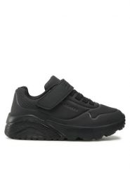 Skechers Sneakersy Uno Lite Vendox 403695L/BBK Czarny. Czarne buty sportowe chłopięce Skechers, bez wzorów, ze skóry, bez zapięcia. Za 194.65 zł.