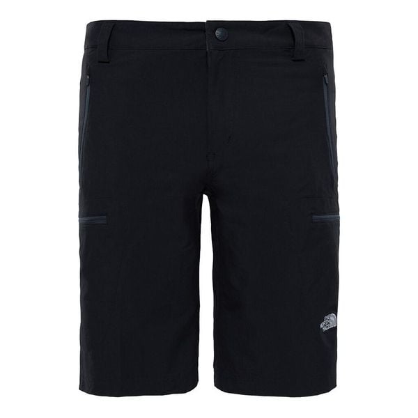 Spodenki turystyczne męskie The North Face M Exploration Short. Czarne krótkie spodenki sportowe męskie The North Face, m, bez wzorów, trekkingowe. Za 212.00 zł.