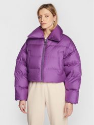 Marc O'Polo Kurtka puchowa 209 0808 70007 Fioletowy Oversize. Fioletowe kurtki damskie Marc O'Polo, bez wzorów, z puchu, bez kaptura. Za 1,689.00 zł.