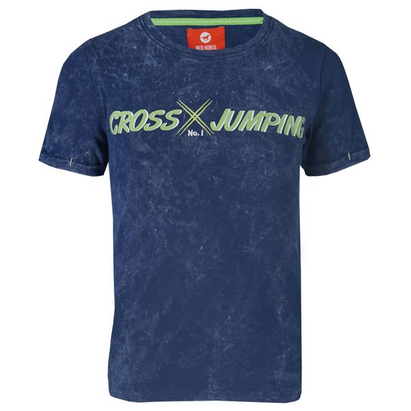 Koszulka dla dzieci Red Horse Cooper Ss22. Niebieskie t-shirty dla chłopców RED HORSE, bez wzorów, z bawełny, bez ramiączek. Za 91.50 zł.