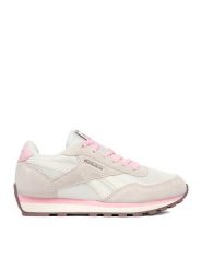 Reebok Sneakersy REEBOK-EO-CLASSIC AZ 100269667 Kremowy. Białe buty sportowe dziewczęce Reebok, bez wzorów, ze skóry, bez zapięcia. Za 229.99 zł.