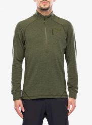 Bluza z zamkiem 1/2 Rab Nexus Pull-On. Zielone bluzy męskie RAB, xl, bez wzorów, z materiału, bez kaptura. Za 329.99 zł.