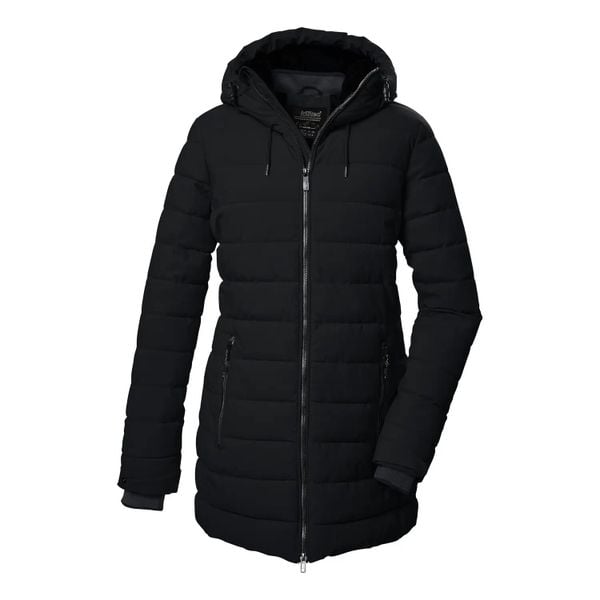 Parka dla kobiet Killtec Kow 55 Qltd. Czarne parki damskie KILLTEC, na zimę, s, bez wzorów, z materiału, bez kaptura. Za 651.66 zł.