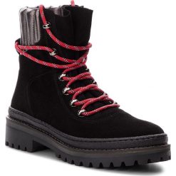 Trapery TOMMY HILFIGER - Modern Hiking Boot S FW0FW03048 Black 990. Kozaki damskie Tommy Hilfiger. W wyprzedaży za 379.00 zł.