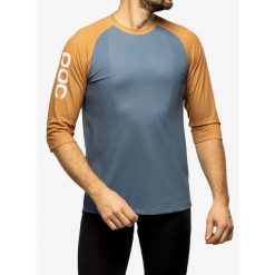Koszulka rowerowa męska POC MTB Pure 3/4 Jersey. Niebieskie bluzy męskie POC, m, bez wzorów, z jersey, bez kaptura. Za 230.99 zł.