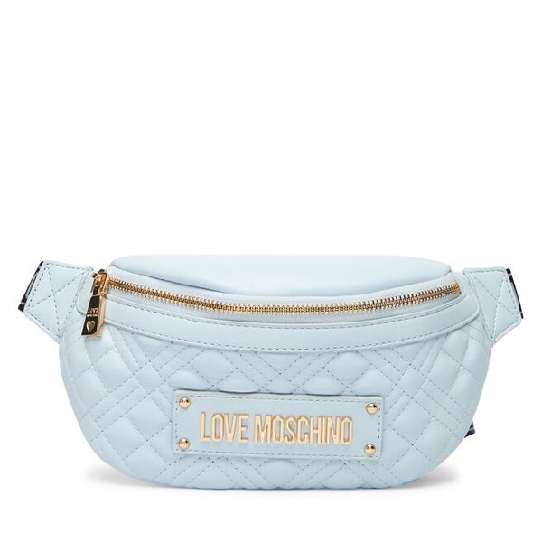 Nerka LOVE MOSCHINO. Niebieskie torebki do ręki damskie Love Moschino, bez wzorów, bez dodatków. Za 679.99 zł.