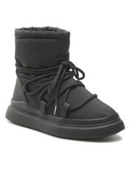 DeeZee Śniegowce CS5855-03 Czarny. Czarne buty zimowe dziewczęce DeeZee, z materiału, bez zapięcia. Za 149.99 zł.