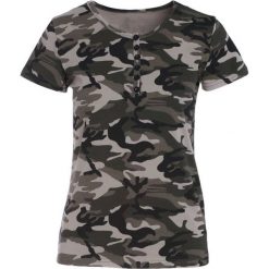 Khaki T-shirt In Great Measure. T-shirty damskie marki Born2be. Za 39.99 zł.