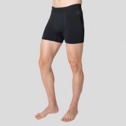 Bokserki męskie Odlo Boxer PERFORMANCE LIGHT ECO. Czarne bokserki męskie Odlo, l, bez wzorów. Za 169.99 zł.