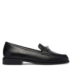 Loafersy MICHAEL Michael Kors. Czarne mokasyny damskie MICHAEL Michael Kors. Za 769.99 zł.