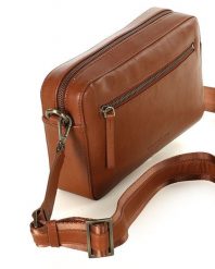 Torebka damska worek hobo bag skóra naturalna - MARCO MAZZINI. Torby na ramię damskie bez wzorów, ze skóry, bez dodatków. Za 599.00 zł.