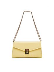 Furla Torebka Meridiana WB01517 BX3227 3684S Żółty. Żółte torebki do ręki damskie Furla, bez wzorów, ze skóry, wizytowe, bez dodatków. Za 1,179.00 zł.