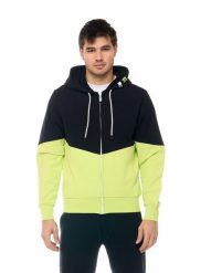 Leone Active Bluzy z kapturem zapinane na zamek dla mężczyzn. Czarne bluzy męskie LEONE 1947 APPAREL, m, bez wzorów, z bawełny, z kapturem. Za 147.31 zł.