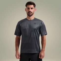Koszulka rowerowa MTB męska Rogelli ADVNTR Core. Szare buty sportowe męskie Rogelli, bez zapięcia, rowerowe. Za 163.00 zł.