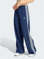 Adidas Spodnie dresowe Pinstripe Firebird Loose Trackpant KS9976 Granatowy Loose Fit. Niebieskie spodnie dresowe damskie Adidas, l, bez wzorów, z dresówki. Za 299.99 zł.