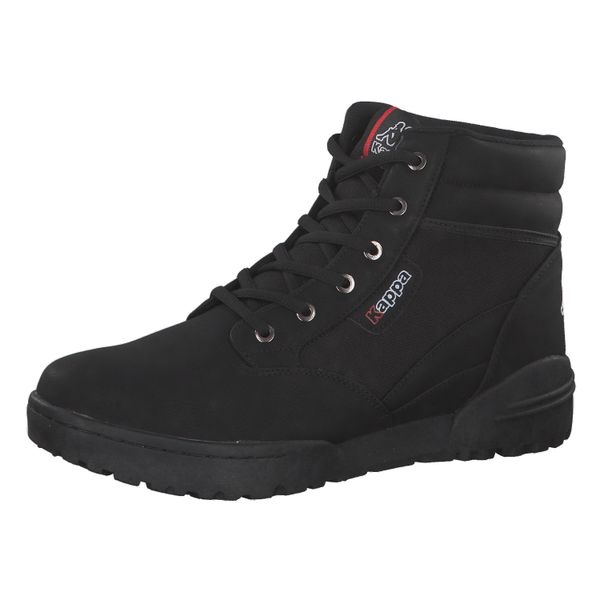 Buty do chodzenia Kappa Bonfire. Czarne obuwie sportowe damskie Kappa, bez wzorów, z materiału, trekkingowe. Za 214.00 zł.