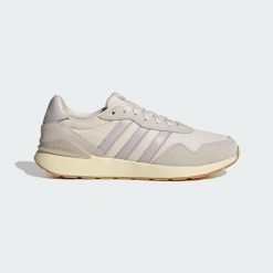 Buty Run 60s 4.0. Białe obuwie sportowe damskie Adidas, bez wzorów, do biegania. Za 259.00 zł.