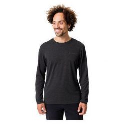 T-shirt z długim rękawem VAUDE Essential. Czarne t-shirty męskie Vaude, m, bez wzorów, bez kołnierzyka. Za 240.35 zł.
