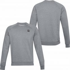 Under Armour Bluza sportowa męska Under Armour Rival Fleece Crew szara 1357096 012 2XL () - 66069-1137. Szare bluzy męskie Under Armour, m, bez wzorów, bez kaptura. Za 105.05 zł.