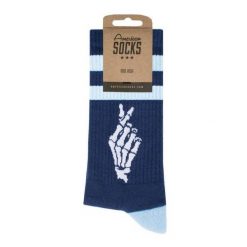 Skarpetki American Socks Luv You. Skarpety męskie AMERICAN SOCKS, bez wzorów. Za 80.37 zł.