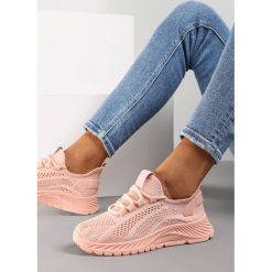 Różowe Buty Sportowe Telephica. Czerwone obuwie sportowe damskie Renee, bez wzorów, na fitness i siłownię. Za 59.99 zł.