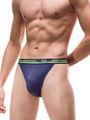 Cornette Slipy męskie Tanga HIGH EMOTION 501 Jeans r. M. Czerwone bokserki męskie Cornette, m, bez wzorów, z jeansu. Za 33.87 zł.