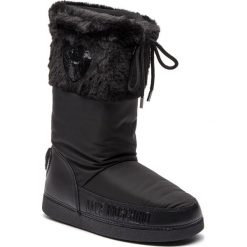Śniegowce LOVE MOSCHINO - JA24062G06JM0000 Nero. Czarne kozaki damskie Love Moschino, z materiału. Za 659.00 zł.