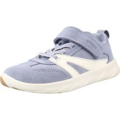 Buty GEOX J66PCA 022BC J FOOT Niebieski. Niebieskie obuwie sportowe damskie Geox, bez wzorów, z tkaniny, na fitness i siłownię. Za 264.99 zł.