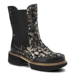 Czarne Botki Damskie Maciejka Skórzane Modne Buty. Czarne kozaki damskie Maciejka, z gumy, przed kolano, bez obcasa, na obcasie. Za 319.00 zł.