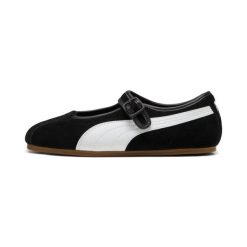 Damskie buty sportowe z niską cholewką Puma Tacklette. Czarne obuwie sportowe damskie Puma, bez wzorów, z gumy. Za 309.00 zł.