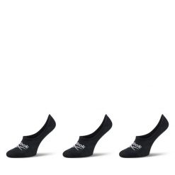 Stopki Reebok. Czarne skarpety damskie Reebok, bez wzorów. Za 49.99 zł.