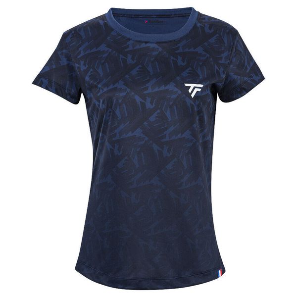 Koszulka damska Tecnifibre X-Loop. Niebieskie t-shirty damskie TECNIFIBRE, l, bez wzorów, z materiału, klasyczne, bez kołnierzyka. Za 249.00 zł.