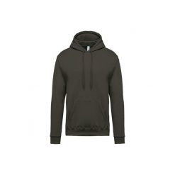 Bluza z kapturem Kariban. Zielone bluzy męskie KARIBAN, xl, bez wzorów, z bawełny, z kapturem. Za 192.00 zł.