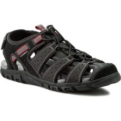 Sandały GEOX - U S Strada B U6224B 00050 C9999 Czarny. Sandały męskie marki Geox. W wyprzedaży za 239.00 zł.