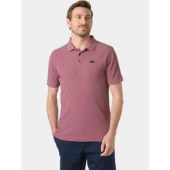 Koszulka Polo Męska Helly Hansen Driftline. Fioletowe koszulki sportowe męskie Helly Hansen, m, bez wzorów, bez kołnierzyka, bez ramiączek, żeglarskie. Za 309.00 zł.