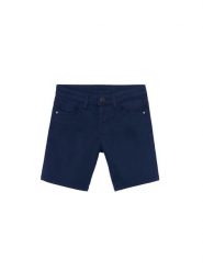 Mayoral Szorty materiałowe 204 Granatowy Regular Fit. Niebieskie szorty dla chłopców Mayoral, bez wzorów, z bawełny. Za 99.99 zł.
