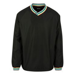 Parka Urban Classic warm up pull over. Czarne kurtki męskie Urban Classics, na zimę, m, bez wzorów, sportowe, bez kaptura. Za 213.00 zł.