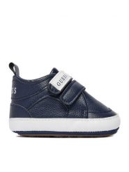 Guess Sneakersy CEO-CM250725-11 Granatowy. Niebieskie buty sportowe chłopięce Guess, z aplikacjami, z materiału, bez zapięcia. Za 99.99 zł.