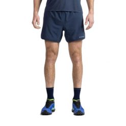 Szorty Rossignol Sapa. Niebieskie krótkie spodenki sportowe męskie Rossignol, bez wzorów, do biegania. Za 239.99 zł.