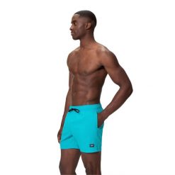 Spodenki Plażowe Męskie Speedo Classic Logo Volley 16''. Niebieskie krótkie spodenki sportowe męskie Speedo, m, bez wzorów, do pływania. Za 118.99 zł.