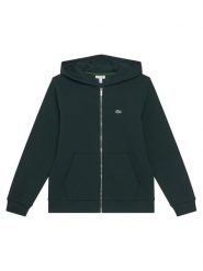 Lacoste Bluza SJ9723 Zielony Regular Fit. Zielone bluzy dla chłopców Lacoste, bez wzorów, z bawełny, bez ramiączek, bez kaptura. Za 299.99 zł.