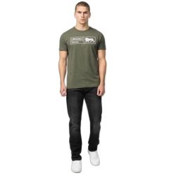 T-shirt o klasycznym kroju Lonsdale Cadamstown. Białe t-shirty męskie Lonsdale, m, bez wzorów, z bawełny, klasyczne, bez kołnierzyka. Za 190.00 zł.