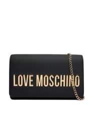 LOVE MOSCHINO Torebka JC4103PP1OKD0000 Czarny. Czarne torebki do ręki damskie Love Moschino, bez wzorów, ze skóry, wizytowe, bez dodatków. Za 699.99 zł.
