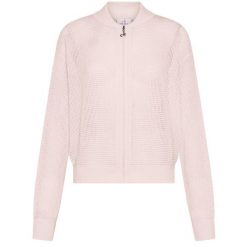Deha Bluza Z Pełnym Zamkiem I Efektem Siatki Damskie. Czerwone bluzy damskie Deha, s, bez wzorów, z bawełny, z kapturem. Za 576.99 zł.