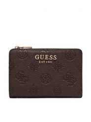 Guess Portfel Blake SWPD22 22156 Brązowy ciemny. Brązowe portfele damskie Guess, z aplikacjami, ze skóry. Za 264.99 zł.