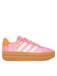 Adidas Sneakersy Vl Court Bold Junior JQ1875 Różowy. Czerwone buty sportowe dziewczęce Adidas, bez wzorów, z materiału, bez zapięcia. Za 278.99 zł.