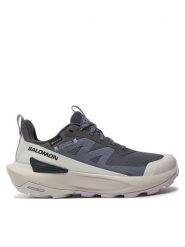 Salomon Sneakersy Elixir Activ Gore-Tex L47526500 Szary. Szare obuwie sportowe damskie Salomon, wspinaczkowe, gore-tex. Za 569.99 zł.