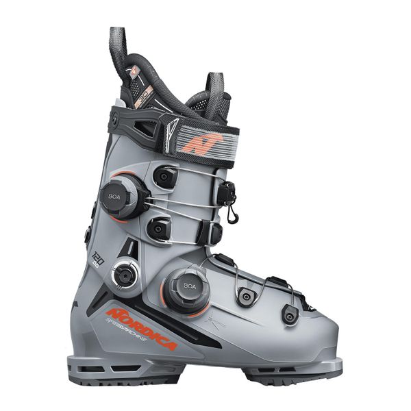 Buty narciarskie męskie Nordica Speedmachine 3 120 BOA DD (GW). Szare buty sportowe męskie NORDICA, bez zapięcia, narciarskie. Za 2,999.99 zł.