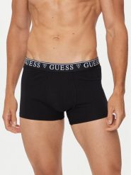 Guess Komplet 5 par bokserek U4YG16 K6YW1 Czarny. Czarne bokserki męskie Guess, m, z aplikacjami, z bawełny. Za 269.99 zł.