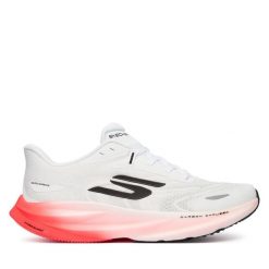 Buty do biegania Skechers. Białe buty sportowe męskie Skechers, bez zapięcia, do biegania. Za 569.99 zł.